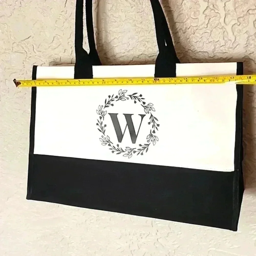 Canvas TOTE BAG NWT